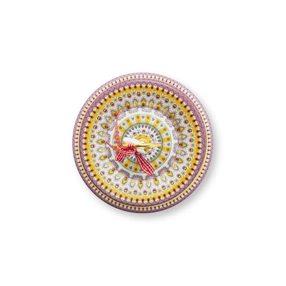 3/Layer Cake Stand Lily&Lotus Yellow