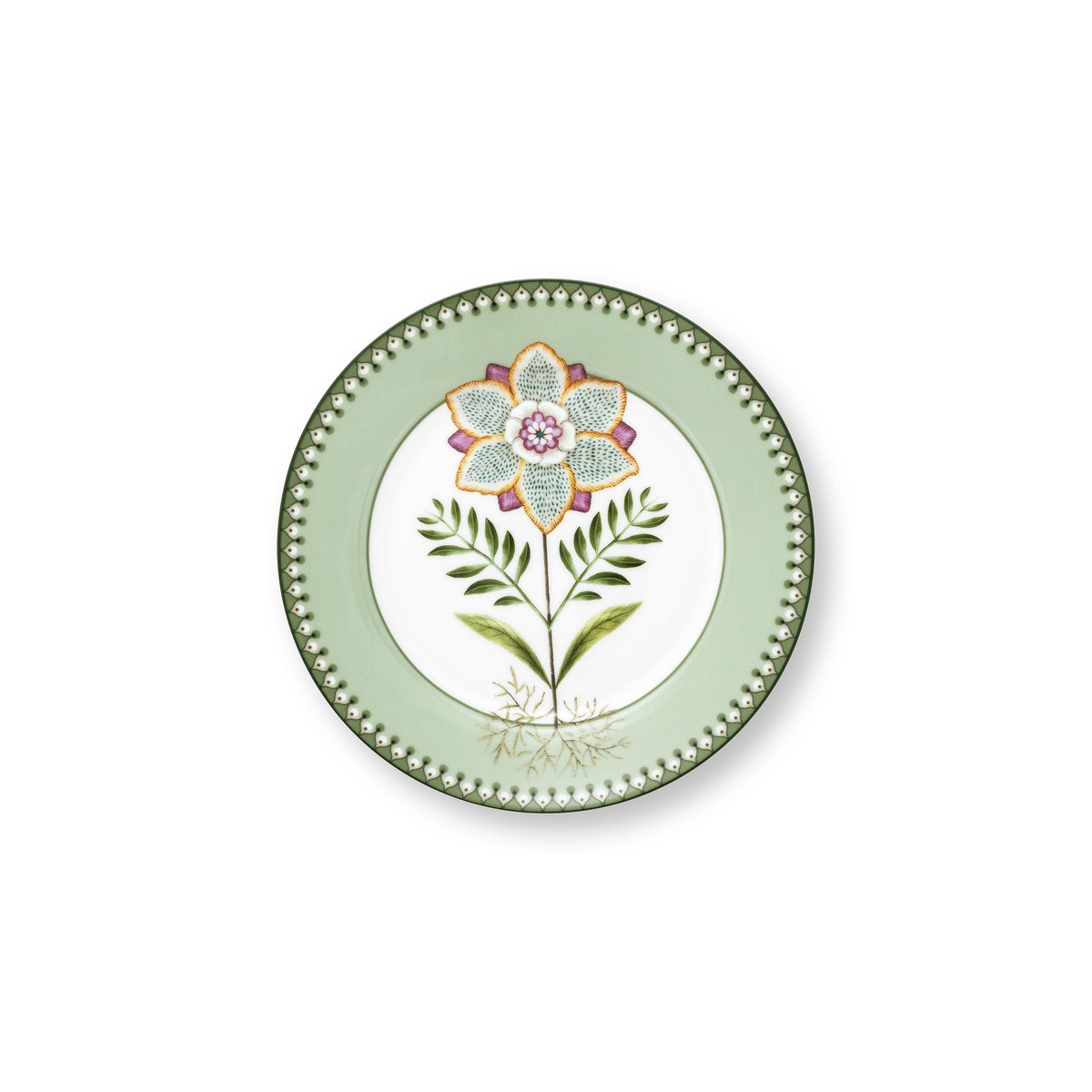 Pip Studio Royal Etagere 3 stöckig Lily & Lotus Light Green
