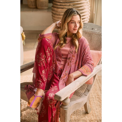 Noa Kimono Bodhi Flower Dark Pink XS