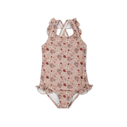 Ariel Badeanzug – Sand – Blumenbiene