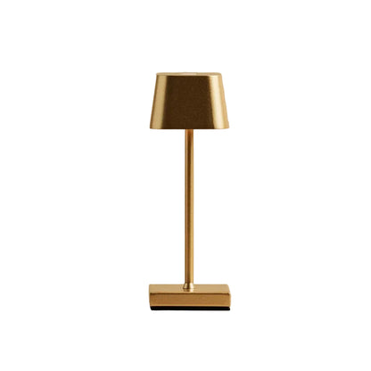 Sarphati Mini Gold Akku-Tischlampe | Wiederaufladbar über Ladestation