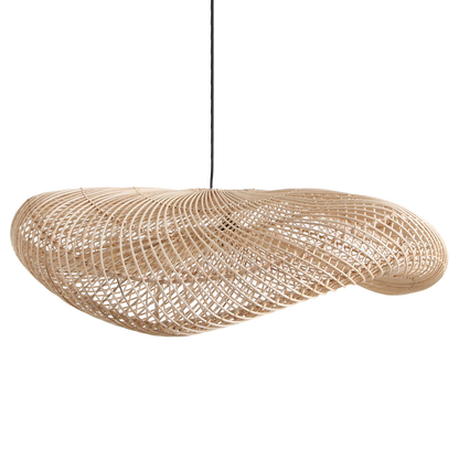 Wellenlampe natur XL