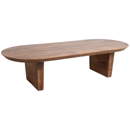 Bullnose Couchtisch braun