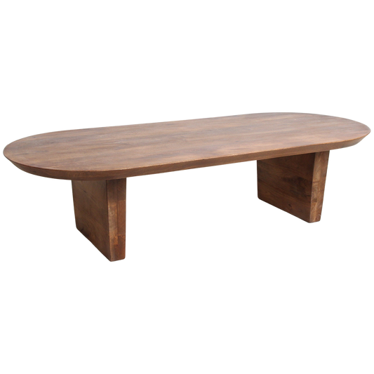 Bullnose Couchtisch braun