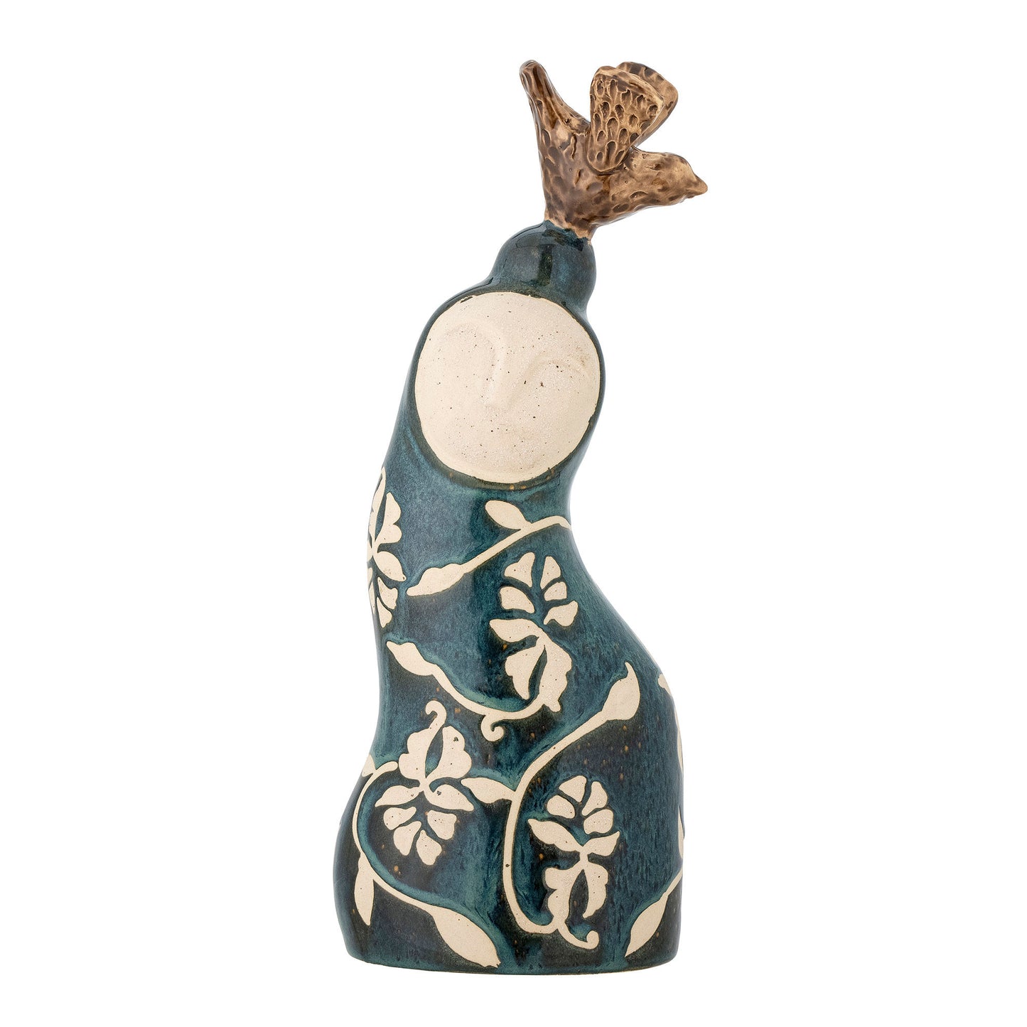 Bloomingville Layhan Deko, Blue, Steingut