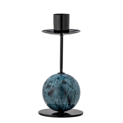 Bloomingville Jayda Kerzenhalter, Blue, Eisen
