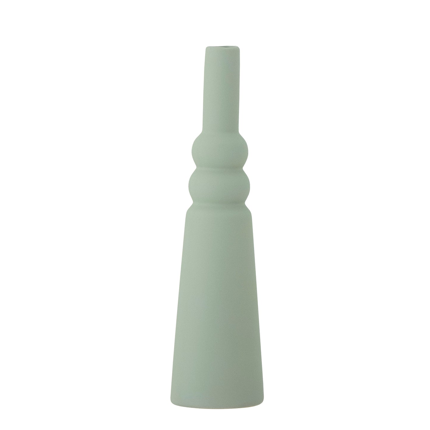 Bloomingville Isolde Vase, Grün, Steingut