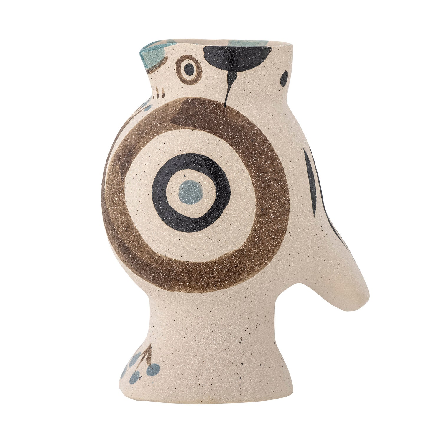 Bloomingville Mahrab Vase, Natur, Steingut