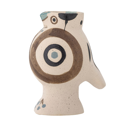 Bloomingville Mahrab Vase, Natur, Steingut