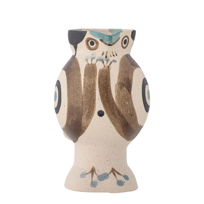 Bloomingville Mahrab Vase, Natur, Steingut