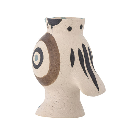 Bloomingville Mahrab Vase, Natur, Steingut