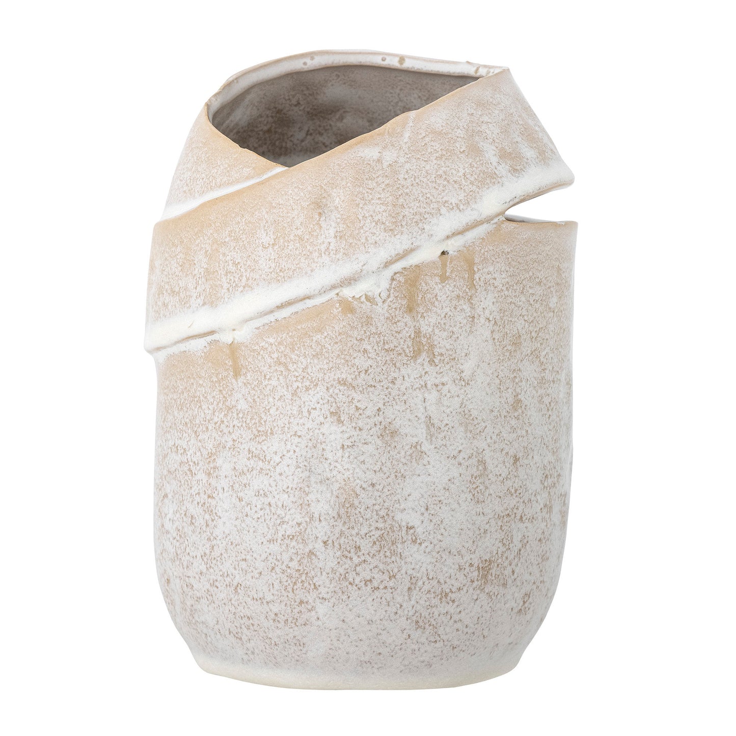 Bloomingville Abeera Vase, Natur, Steingut