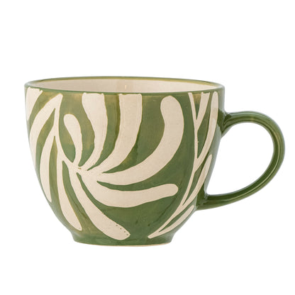 Bloomingville Heikki Tasse, Grün, Steingut