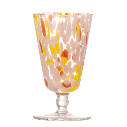 Bloomingville Lilya Weinglas, Rose, Glas