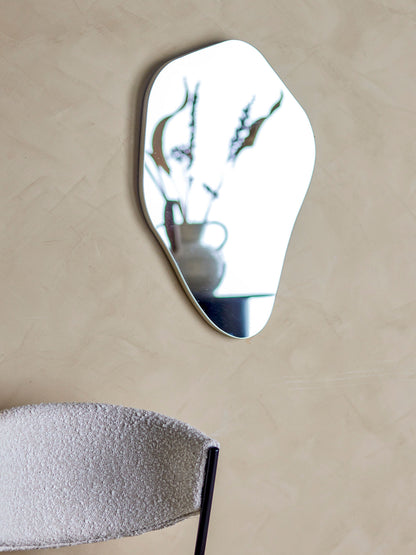 Bloomingville Aimie Wand-Spiegel, Silber, Glas
