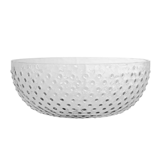 Bloomingville Justina Schale, Klar, Recyceltes Glas
