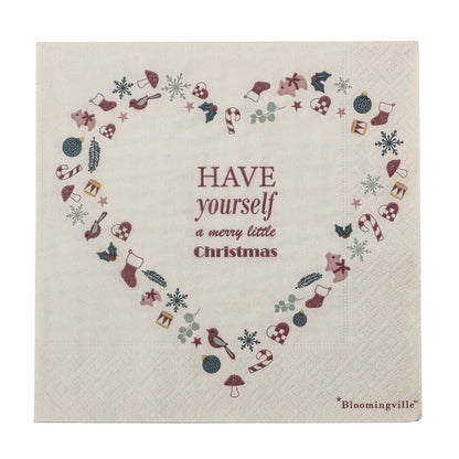 Bloomingville Paia Serviette, Bunt, FSC®Mix, Paper