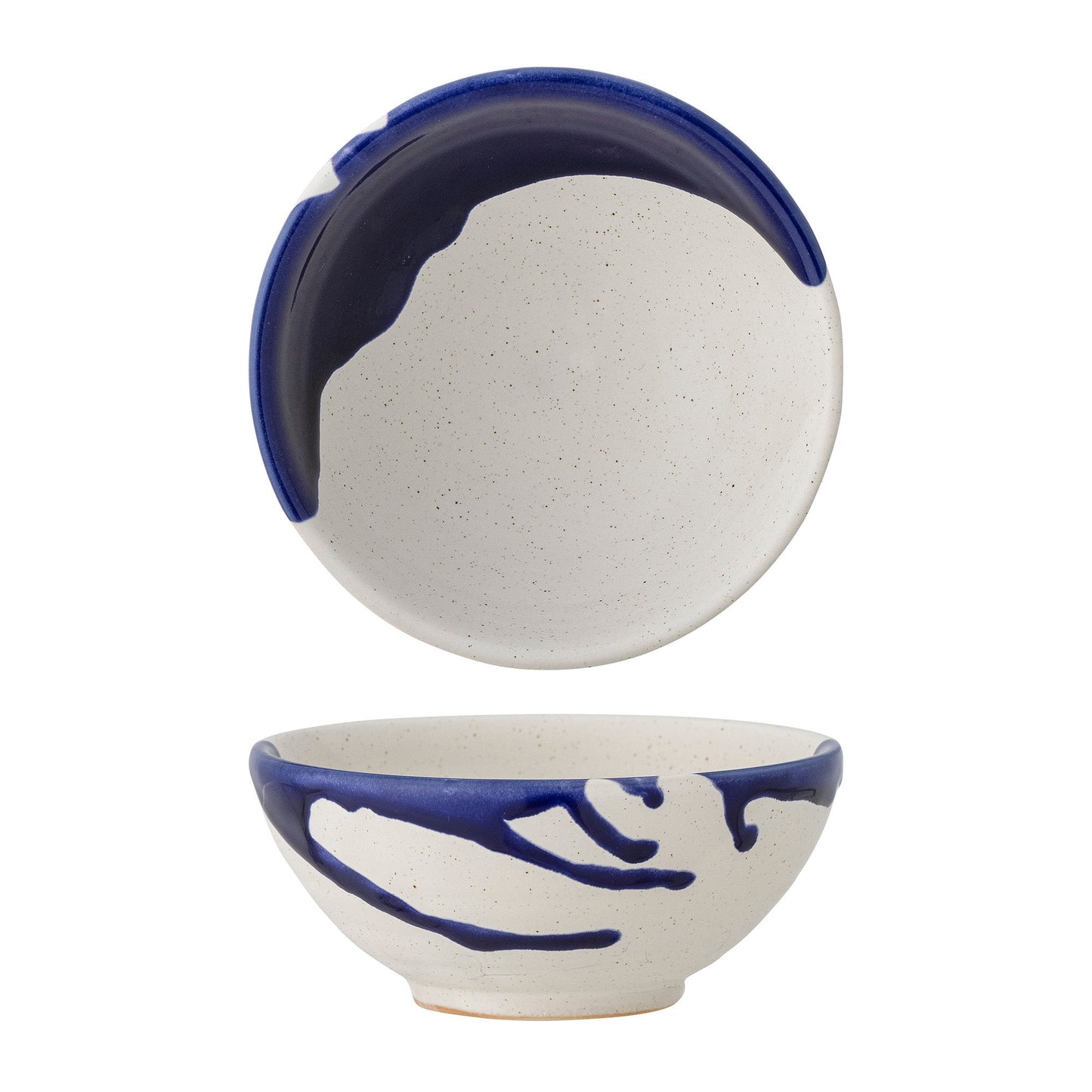 Bloomingville Okayama Schale, Blue, Steingut