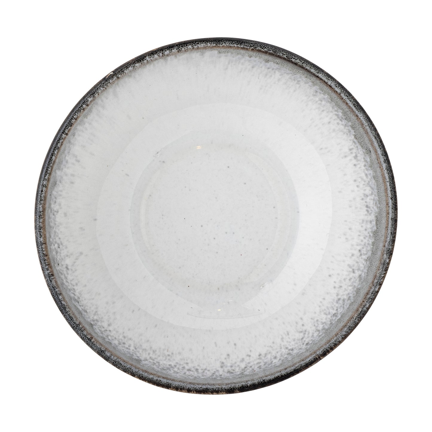 Bloomingville Paula Schale, Grau, Steingut