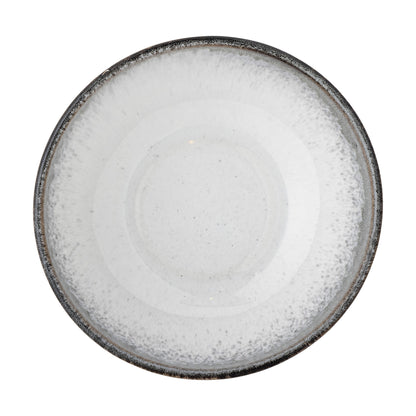 Bloomingville Paula Schale, Grau, Steingut