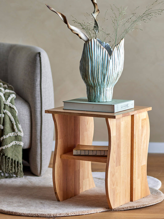 Bloomingville Bark Hocker in Natur
