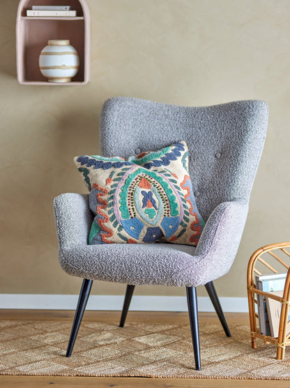Bloomingville Perry Loungesessel, Natur, Polyester