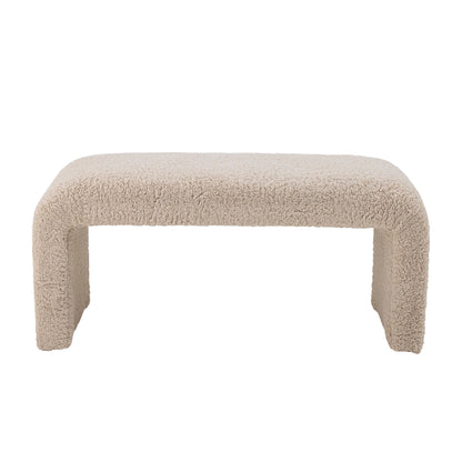 Bloomingville Bobbie Bank, Natur, Polyester