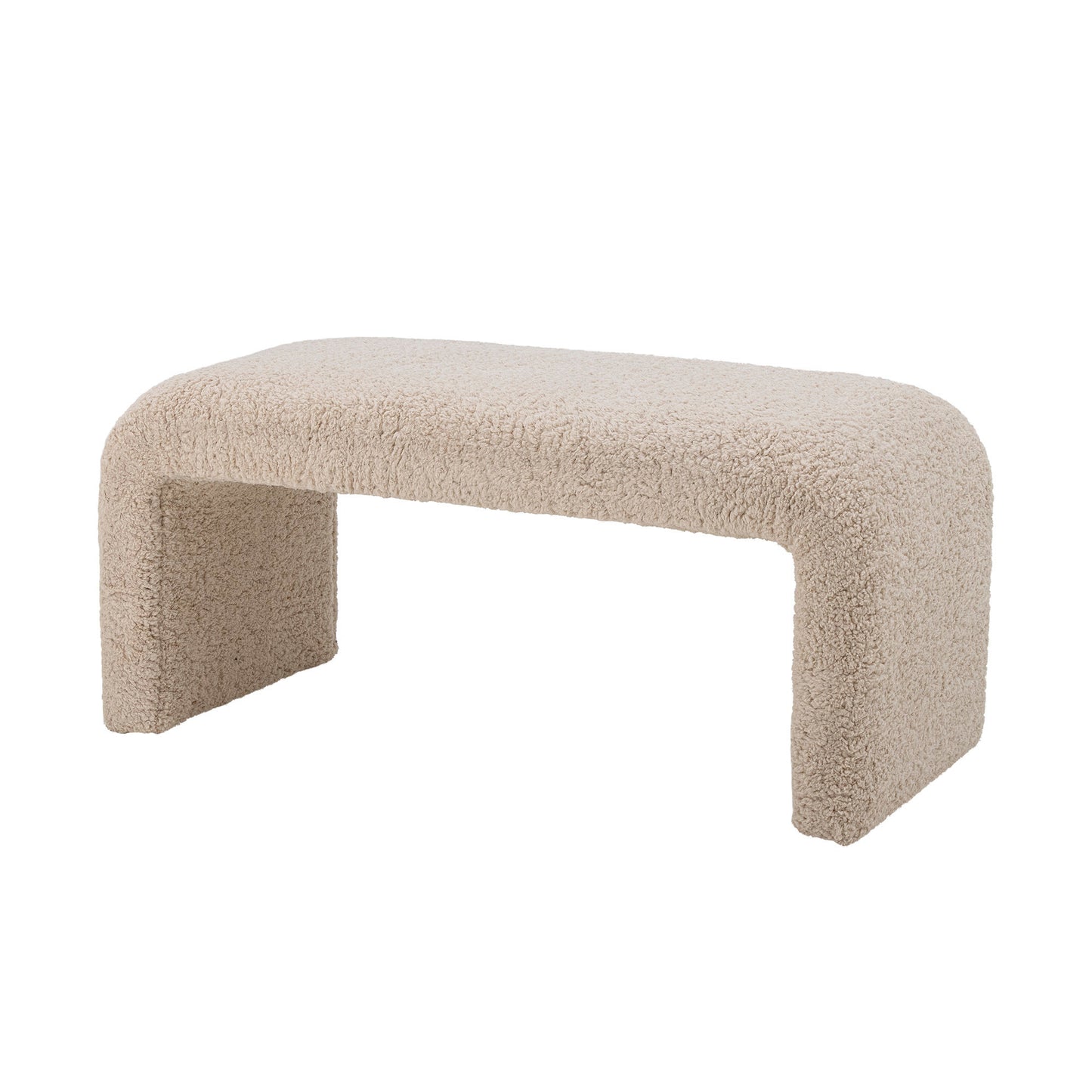 Bloomingville Bobbie Bank, Natur, Polyester