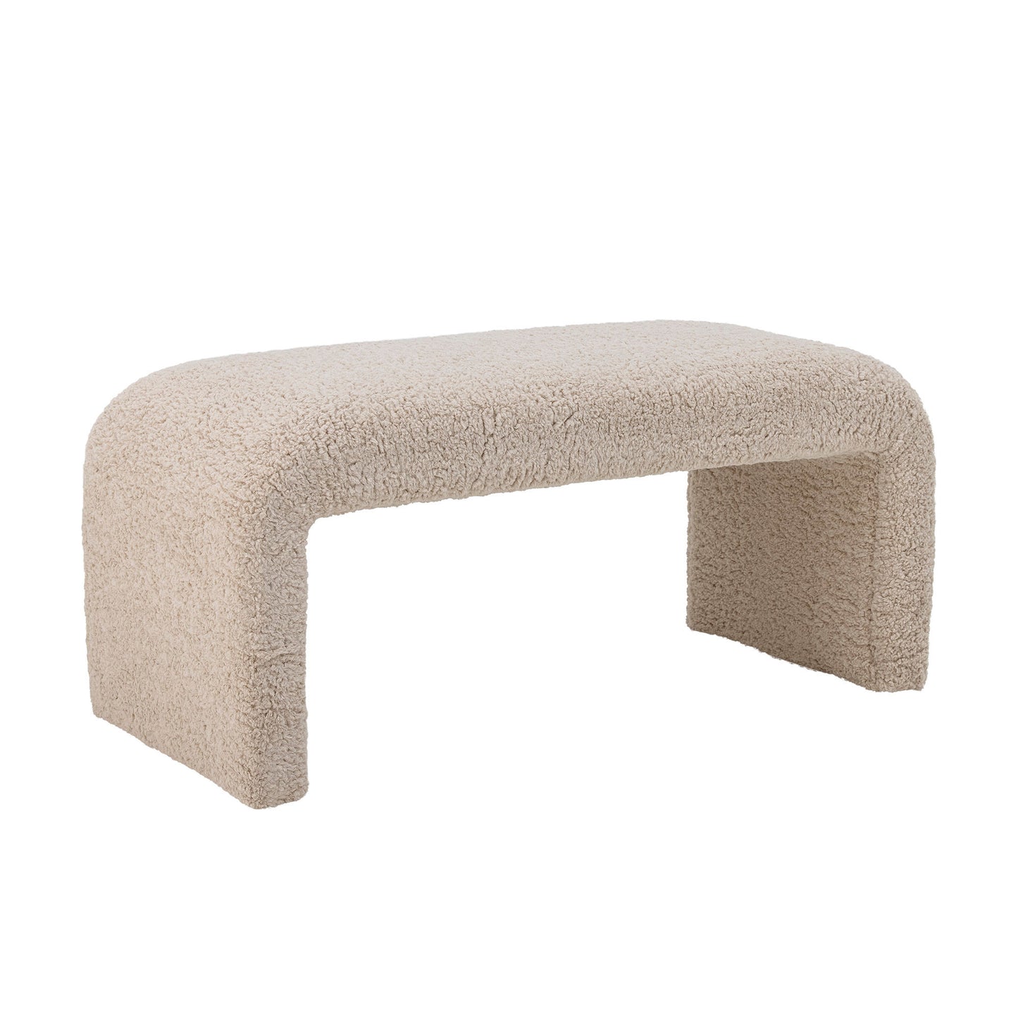 Bloomingville Bobbie Bank, Natur, Polyester
