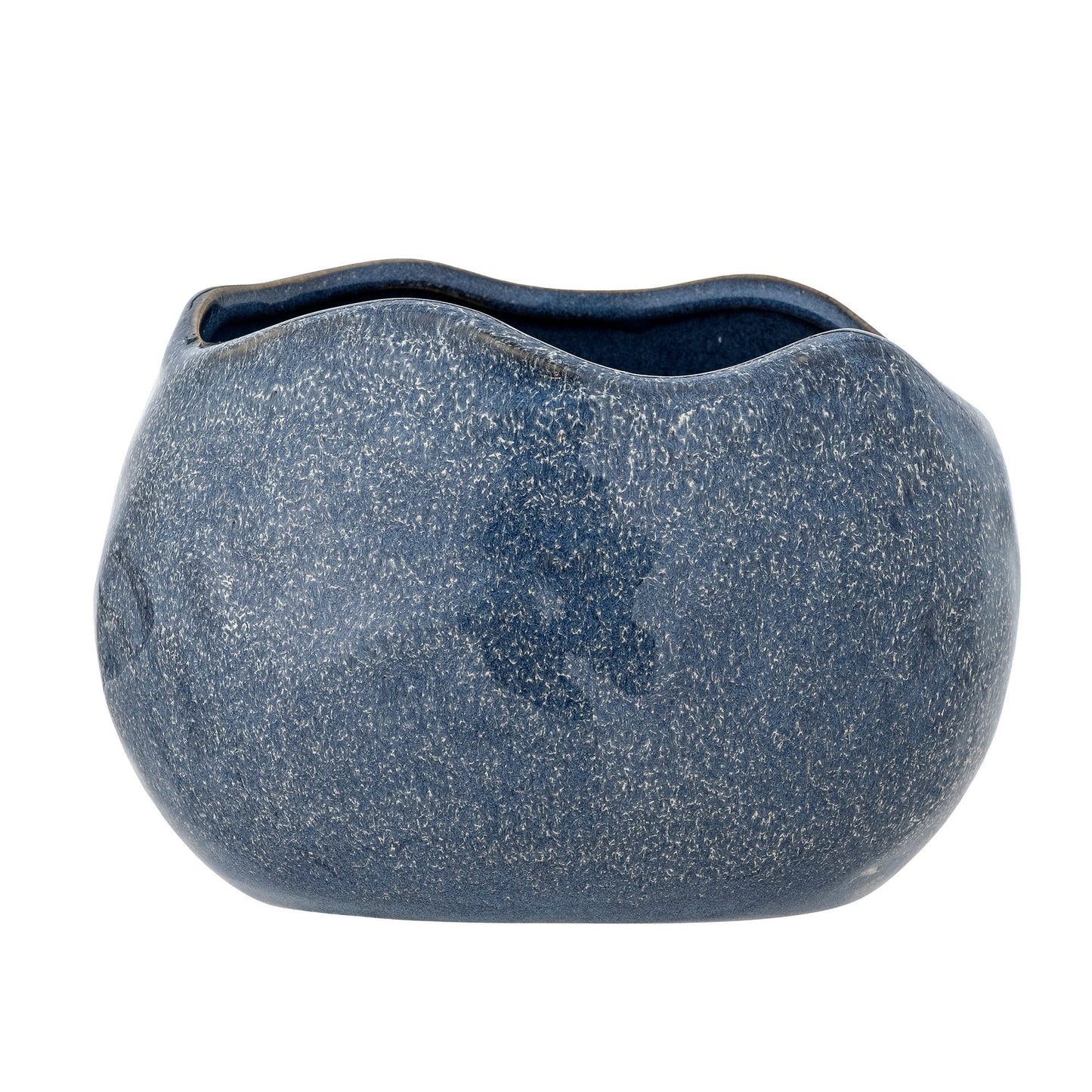 Bloomingville Pennie Blumentopf, Blue, Steingut
