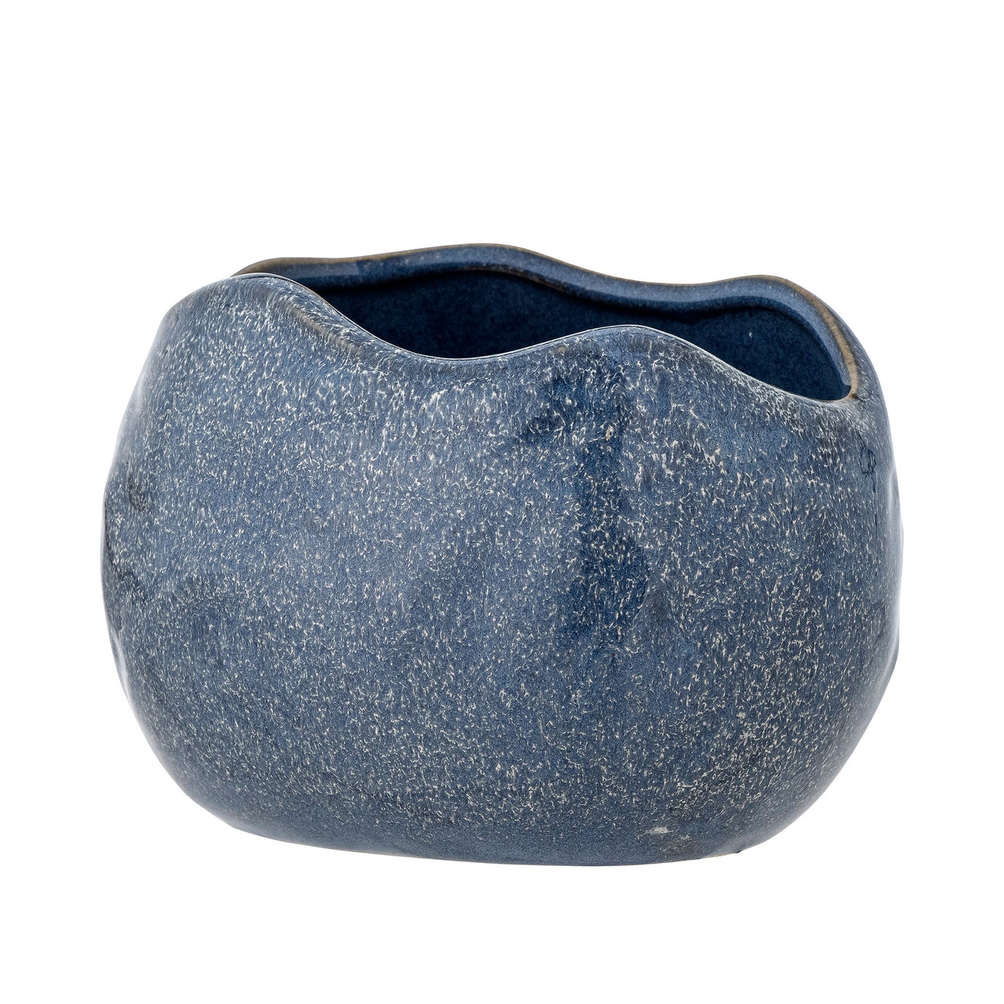 Bloomingville Pennie Blumentopf, Blue, Steingut