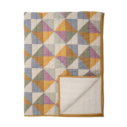 Bloomingville Crewe Quilt, Bunt, Baumwolle OEKO-TEX®