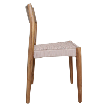 Freya Garden Stuhl Natural - Dark Teak