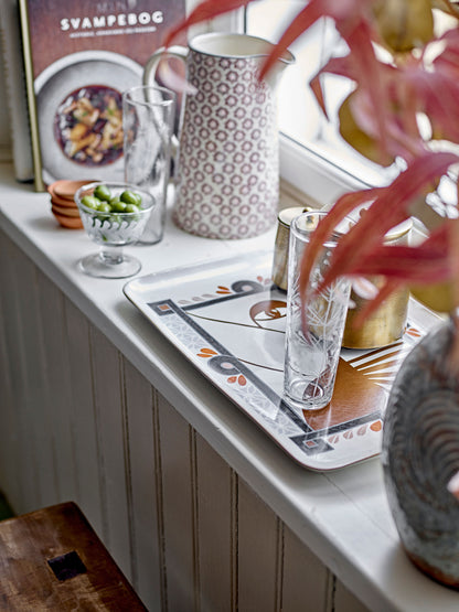 Bloomingville Rika Schale, Klar, Recyceltes Glas