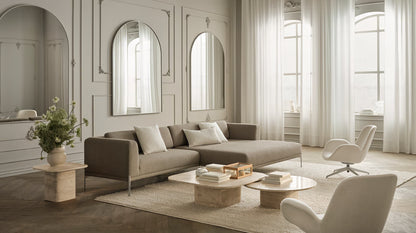 BOLIA Ripple Spiegel 180x40 cm, Designed by Büro Famos