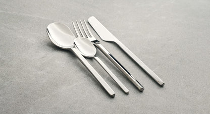 BOLIA Carved Besteckset 16er Pack, Designed by Yonoh Creative Studio