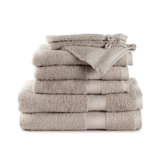 Royal Touch LUX – Beige – 630 g/m² – Handtuch mit geringer Drehung