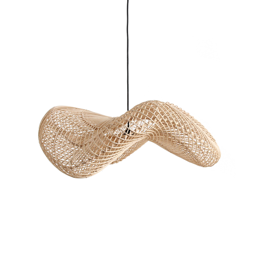 Wellenlampe natur L