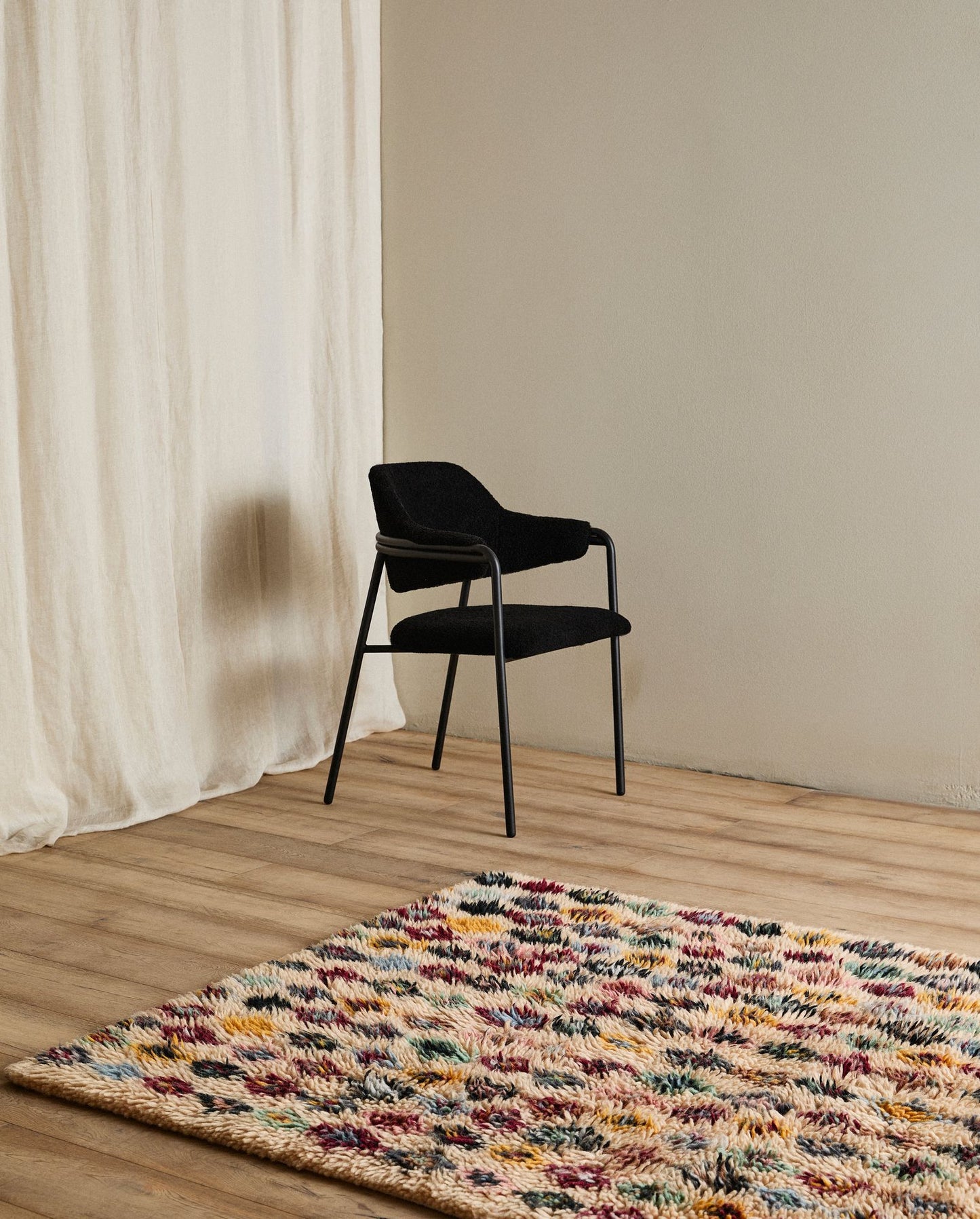 Nordal POPPY Teppich, 200x140cm - multi