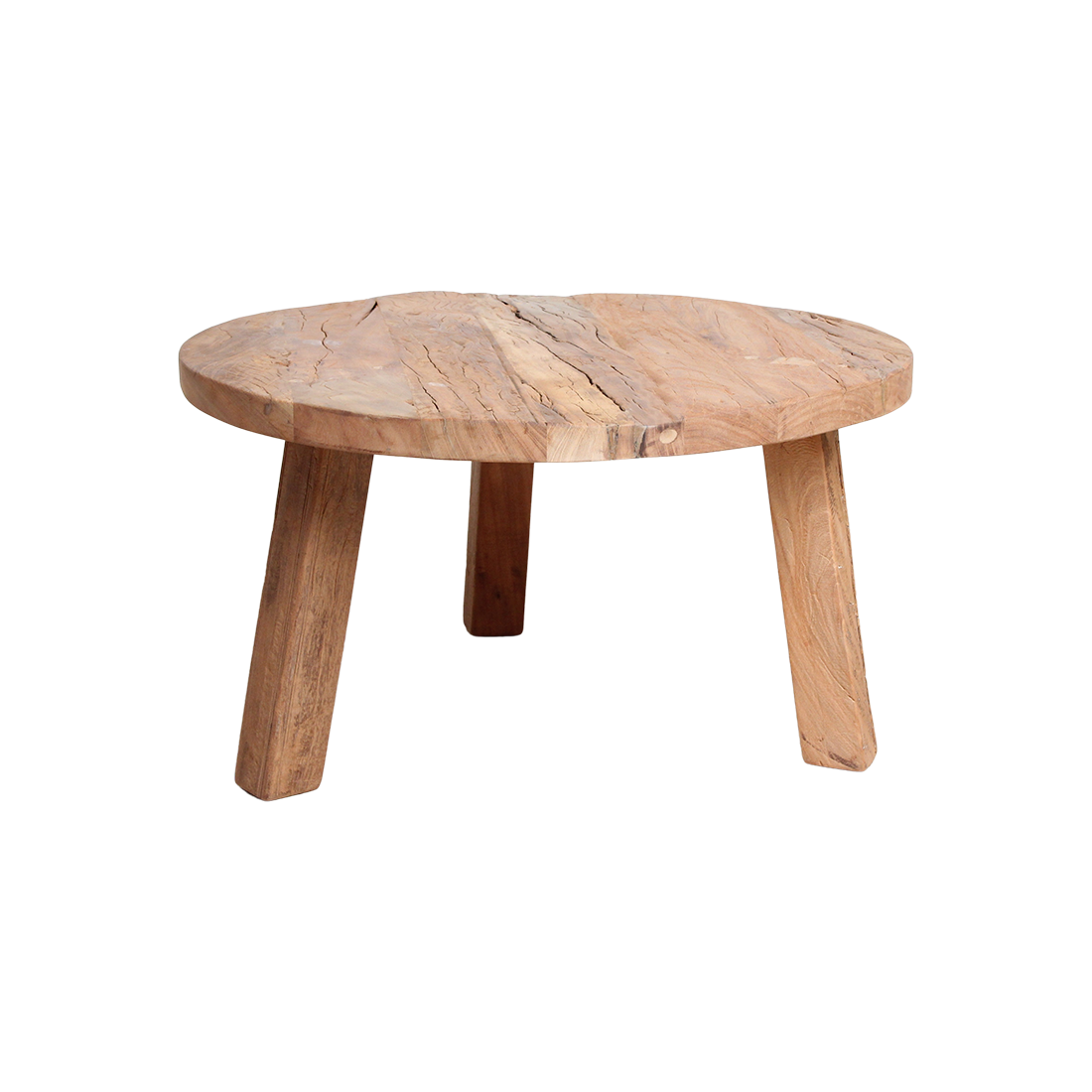Farmwood Couchtisch rund - FSC-Recyclingholz