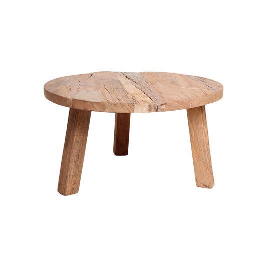 Farmwood Couchtisch rund - FSC-Recyclingholz