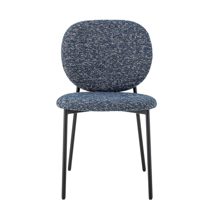Bloomingville Percey Esszimmerstuhl, Blau, FSC®100% Plywood