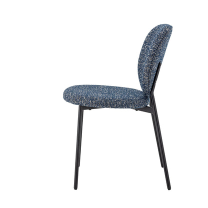 Bloomingville Percey Esszimmerstuhl, Blau, FSC®100% Plywood