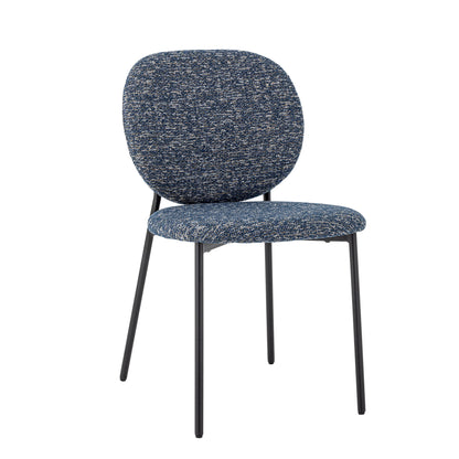 Bloomingville Percey Esszimmerstuhl, Blau, FSC®100% Plywood