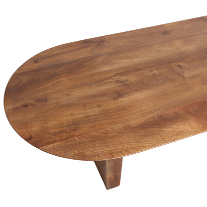 Bullnose Couchtisch braun