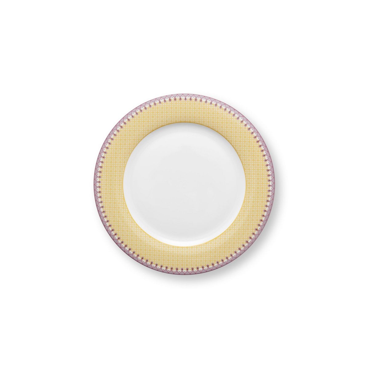 3/Layer Cake Stand Lily&Lotus Yellow