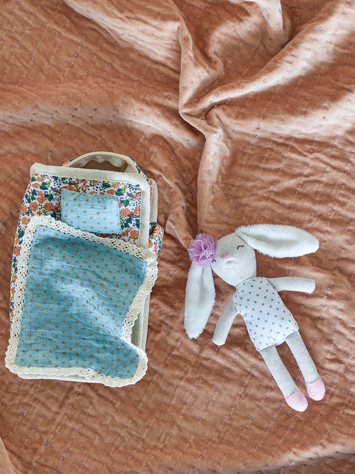 Bloomingville MINI Milly Puppe, Bunt, Polyester