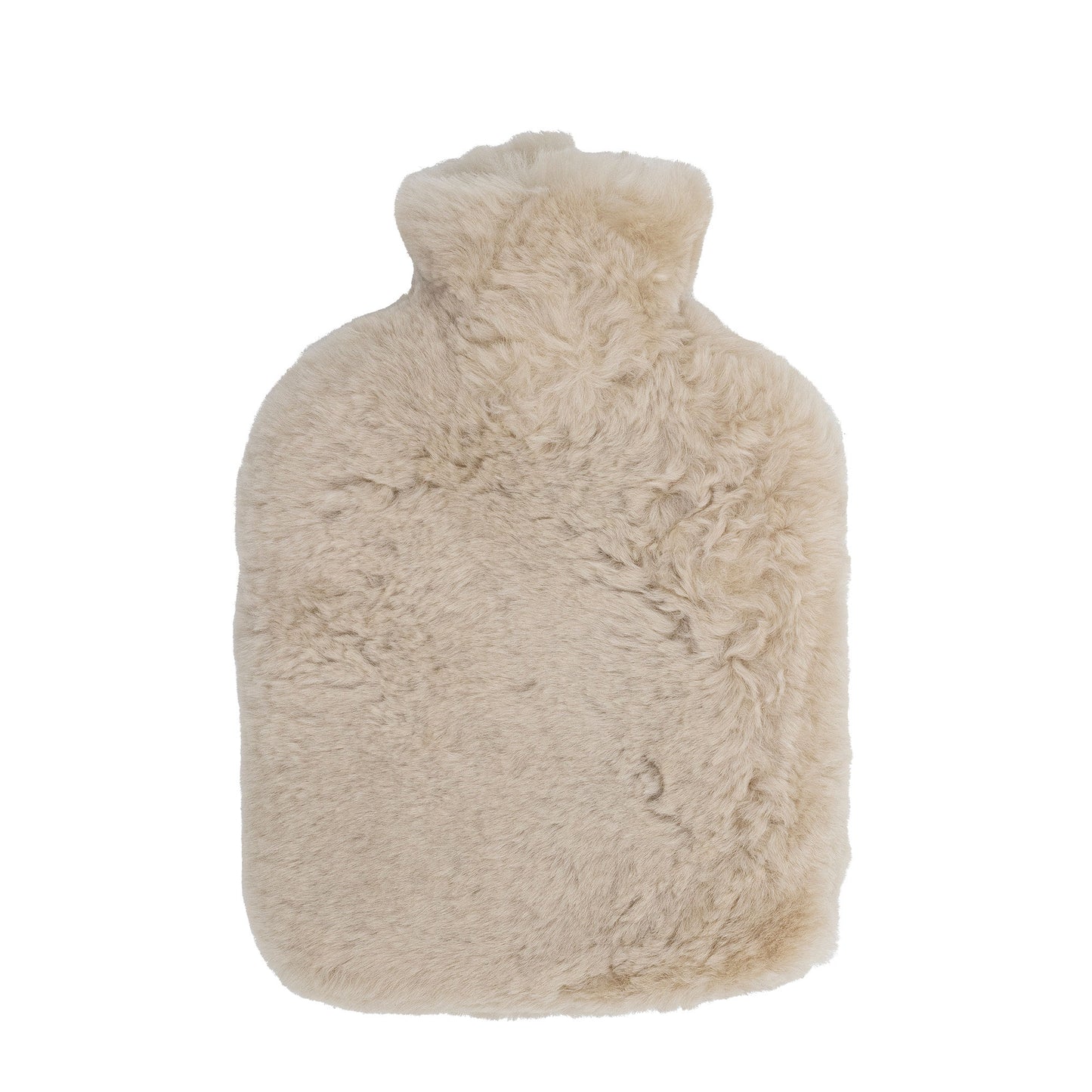Bloomingville Cedar Wärmflasche, Braun, Schafsfell