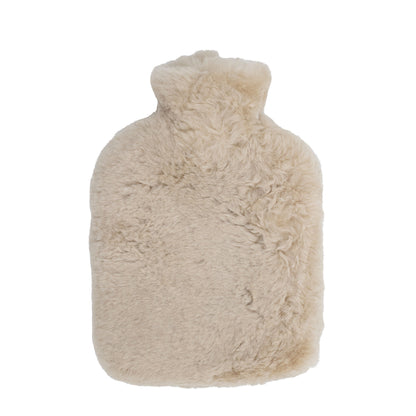 Bloomingville Cedar Wärmflasche, Braun, Schafsfell