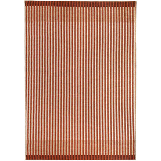 Tapis Slava für den Außenbereich, Terrakotta, 160 x 230 x 1